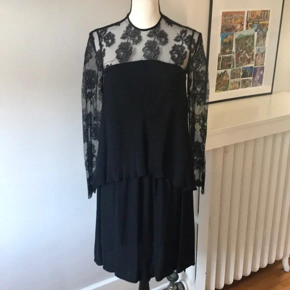 Giorgio Armani Lace Tier Dress